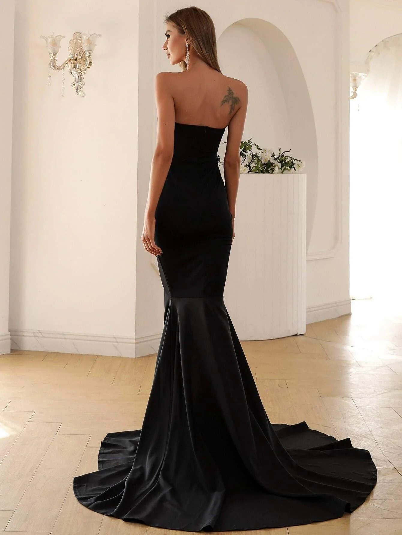 Strapless Mermaid Evening Dress FT1683