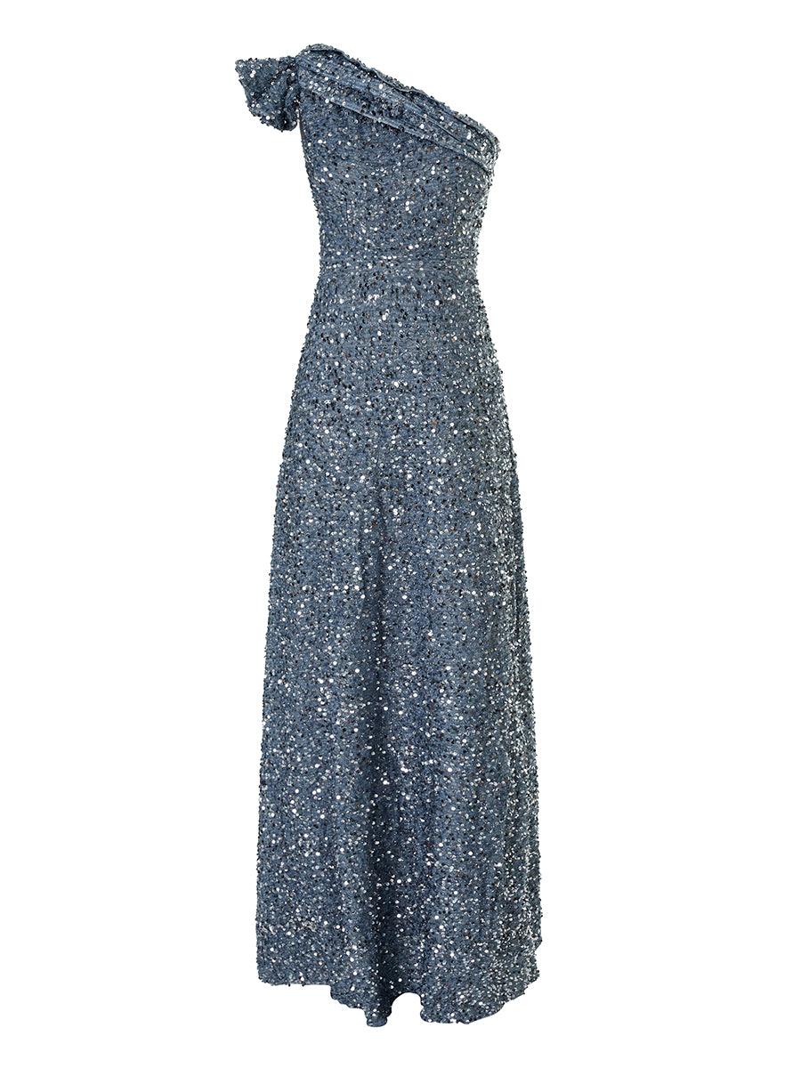 One Shoulder Prom Dress XJ913